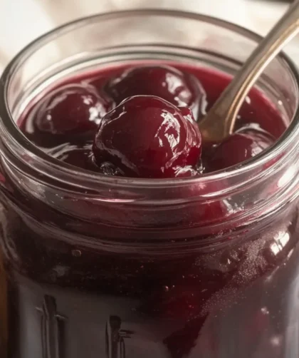 Sugar-Free Cherry Pie Filling – Low-Carb, Juicy, and Pie-Ready