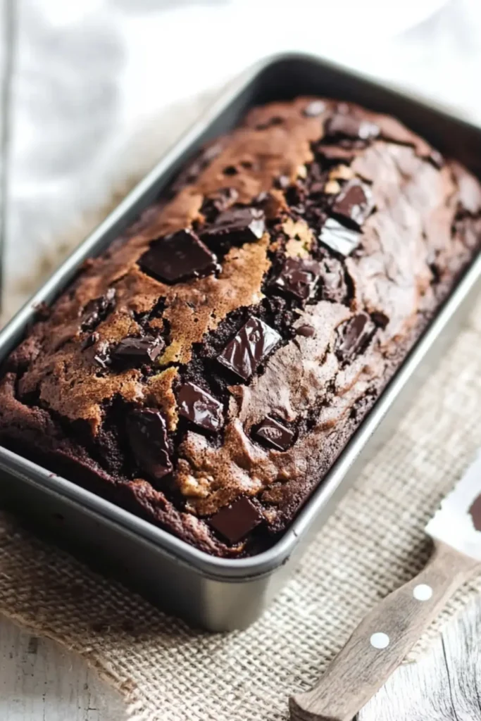 Sugar-Free Chocolate Banana Bread – Rich, Moist, and Naturally Sweet