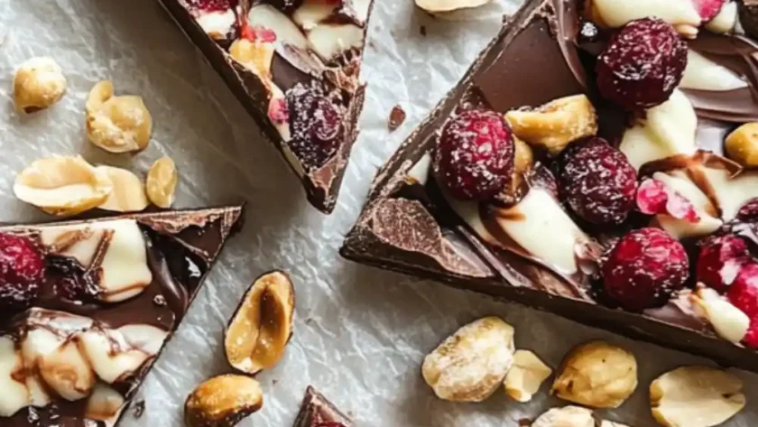 Sugar-Free Chocolate Bark – Crunchy, Low-Carb, and Holiday-Ready