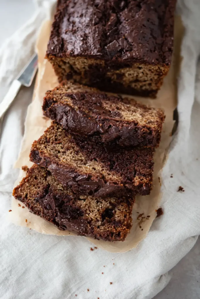 Sugar-Free Chocolate Chip Banana Bread – Moist, Chocolatey, and Gluten-Free
