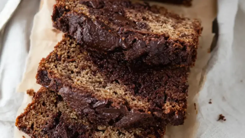 Sugar-Free Chocolate Chip Banana Bread – Moist, Chocolatey, and Gluten-Free
