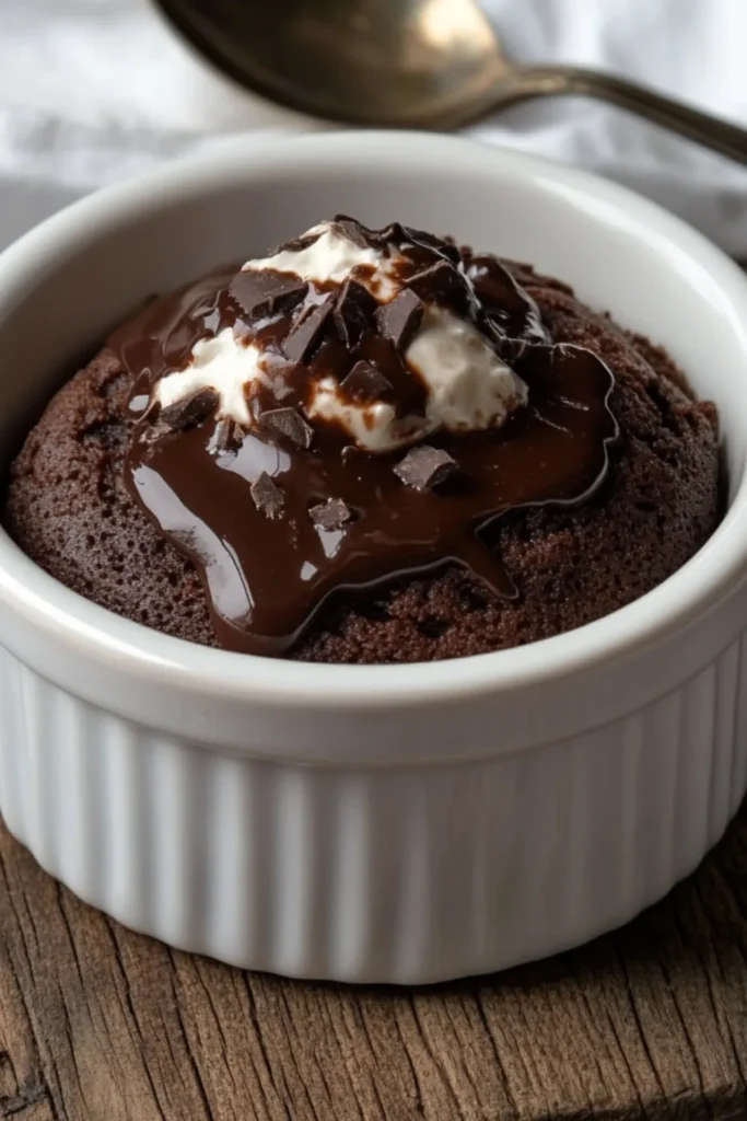 Sugar-Free Chocolate Mug Cake – 1 Minute, 3g Net Carbs, No Regrets