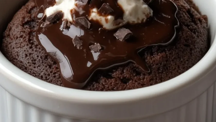 Sugar-Free Chocolate Mug Cake – 1 Minute, 3g Net Carbs, No Regrets
