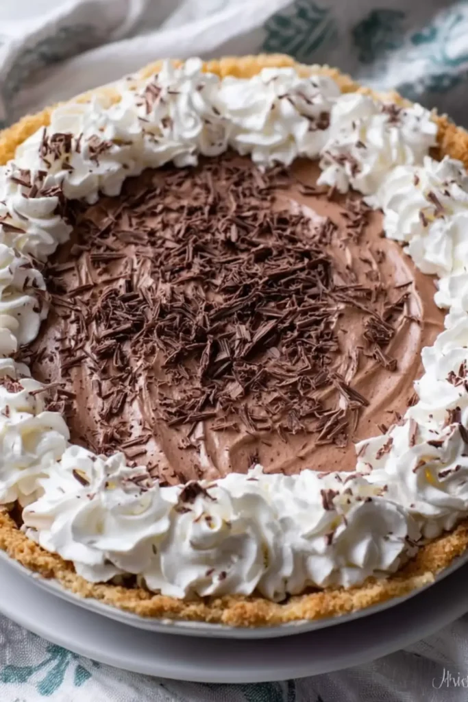 Sugar-Free Chocolate Pie – French Silk Fantasy, Minus the Sugar Crash