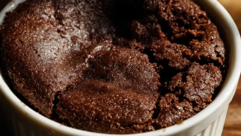 Sugar-Free Chocolate Soufflé – Light, Rich, and Keto-Friendly