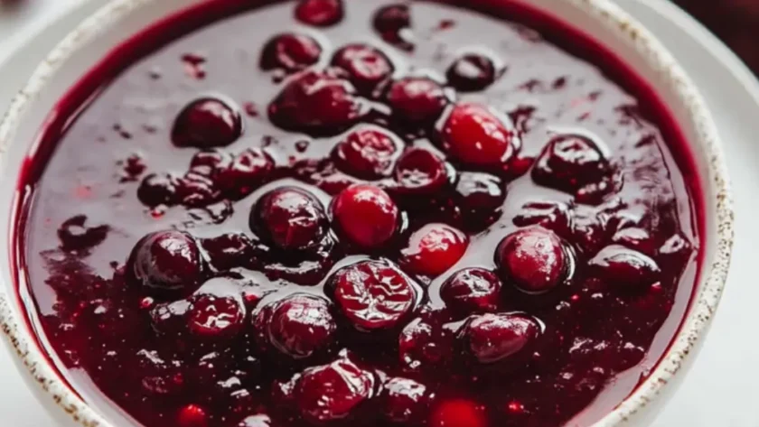 Sugar-Free Cranberry Sauce – Tart, Thick, and Keto-Holiday Approved