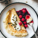 Sugar-Free Crepes – Thin, Foldable, and Low-Carb (Yes, Really)