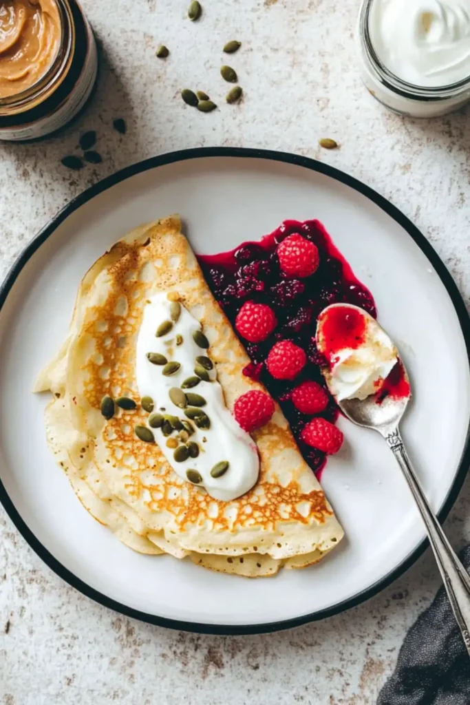 Sugar-Free Crepes – Thin, Foldable, and Low-Carb (Yes, Really)