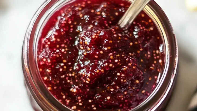Sugar-Free Fig Jam – Naturally Sweet, Thick, and Keto-Conscious