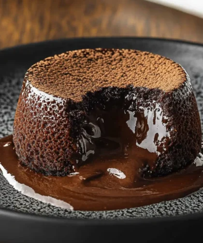 Sugar-Free Lava Cake – Molten, Rich, and Made for Two