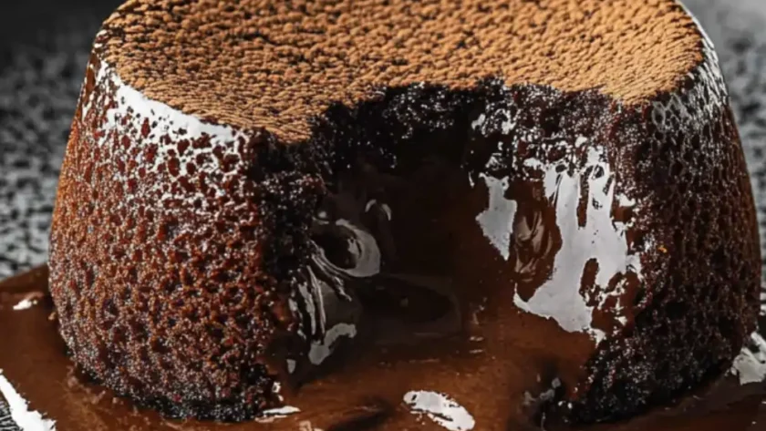 Sugar-Free Lava Cake – Molten, Rich, and Made for Two