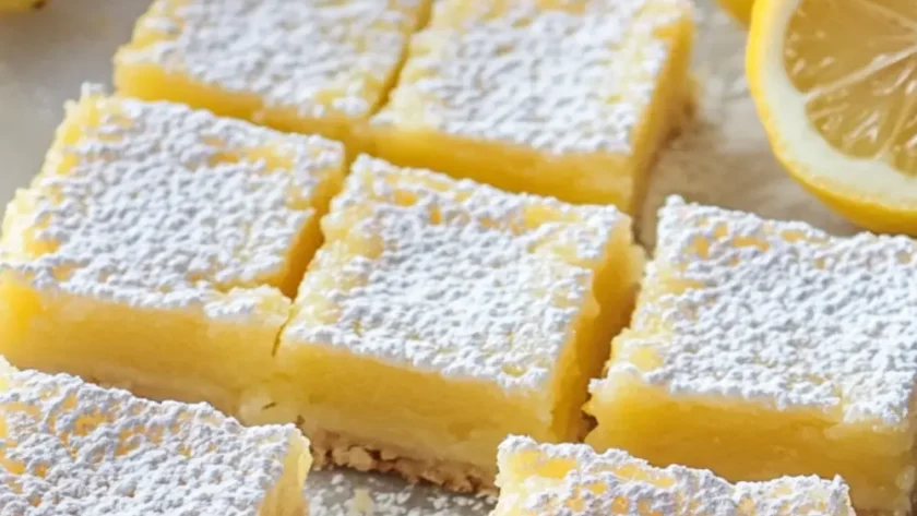 Sugar-Free Lemon Bars – Low-Carb, Tart-Sweet, and Just 5g Total Carbs