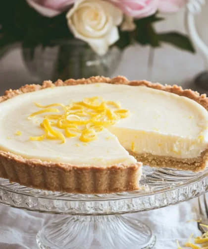 Sugar-Free Lemon Cheesecake – Low-Carb, Creamy, and Zesty as Hell