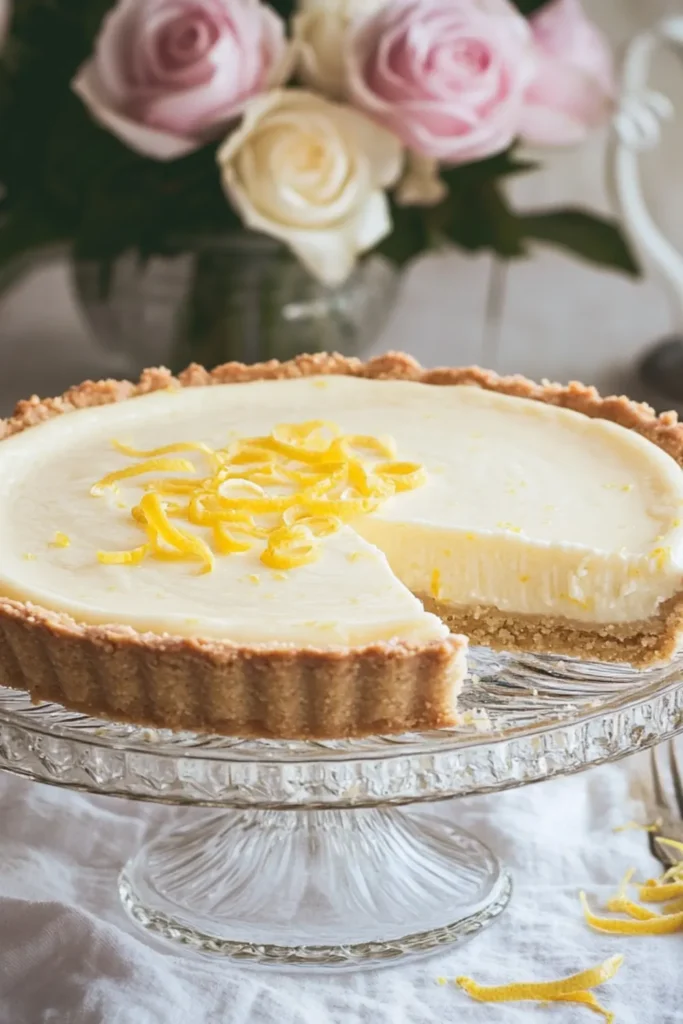 Sugar-Free Lemon Cheesecake – Low-Carb, Creamy, and Zesty as Hell