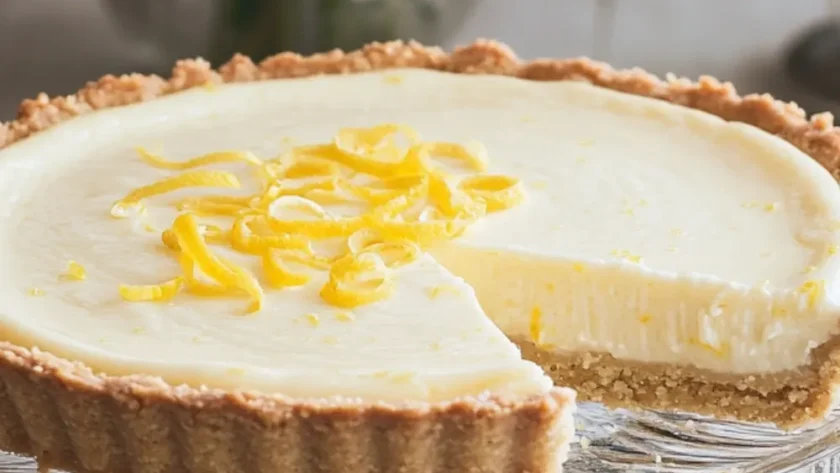 Sugar-Free Lemon Cheesecake – Low-Carb, Creamy, and Zesty as Hell