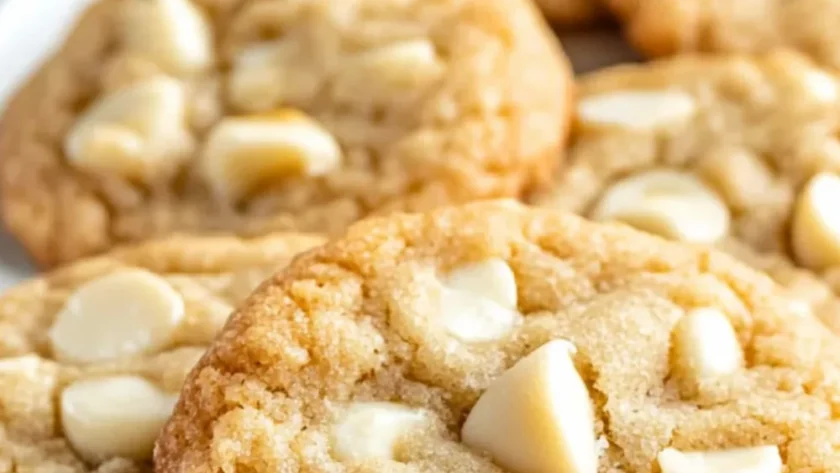 Sugar-Free Macadamia Cookies – Buttery, Low-Carb, and White-Chocolate Dreamy