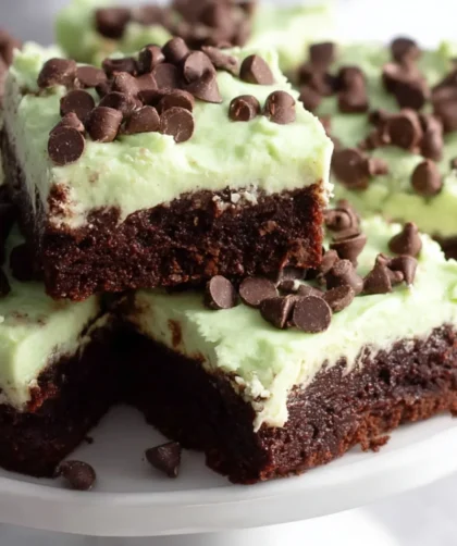 Sugar-Free Mint Brownies – Fudgy, Fresh, and Low-Carb