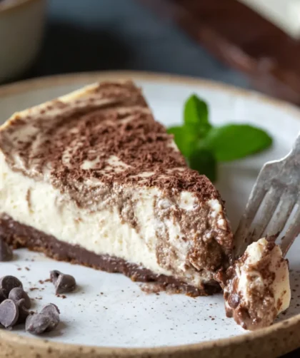 Sugar-Free Mocha Cheesecake – Rich, Caffeinated, and Surprisingly Low-Carb