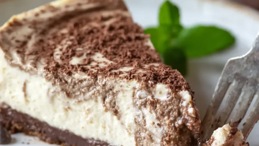 Sugar-Free Mocha Cheesecake – Rich, Caffeinated, and Surprisingly Low-Carb