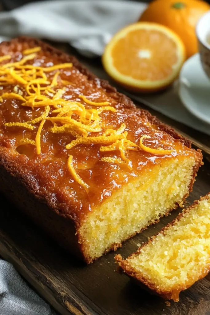 Sugar-Free Orange Cake – Keto, Moist, and Bright With Real Citrus