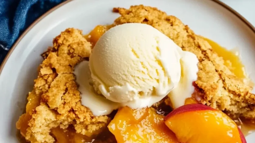 Sugar-Free Peach Cobbler – Low-Carb, Southern, and Gooey in All the Right Ways