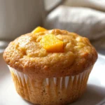 Sugar-Free Peach Muffins – Low-Carb, Moist, and Summer-Breakfast Approved