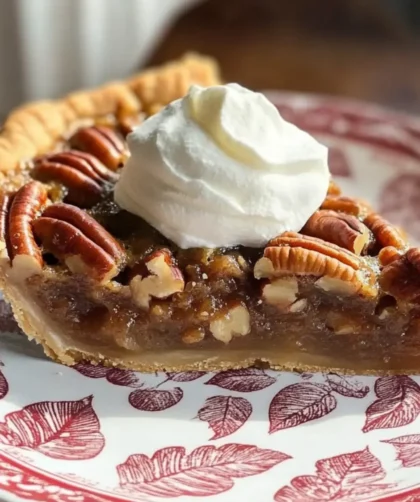 Sugar-Free Pecan Pie – Gooey, Rich, and Shockingly Keto