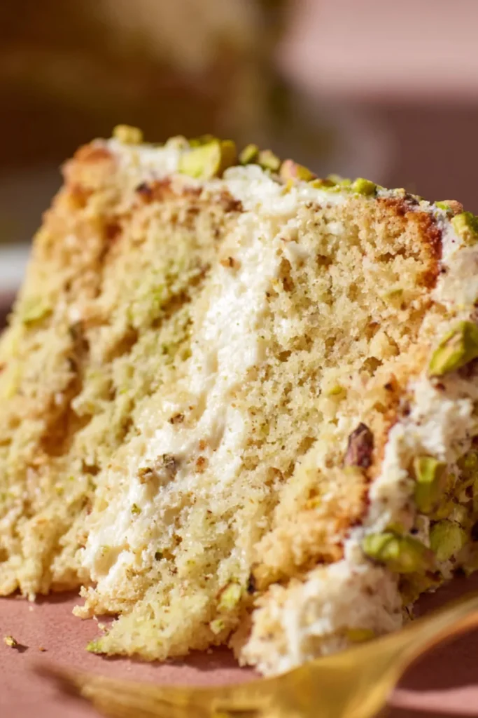 Sugar-Free Pistachio Cake – Fluffy, Nutty, and Low-Carb Friendly