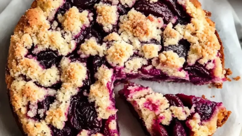 Sugar-Free Plum Cake – German-Style, No Yeast, and Full of Flavor