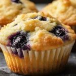 Sugar-Free Protein Muffins – High-Protein, Low-Carb, and Blueberry-Stuffed