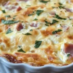Sugar-Free Quiche – Keto Ham & Cheese, No Crust Needed