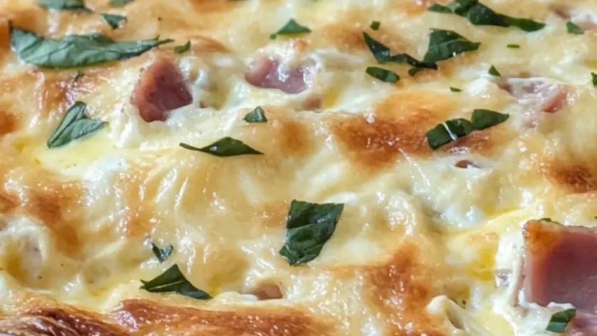 Sugar-Free Quiche – Keto Ham & Cheese, No Crust Needed