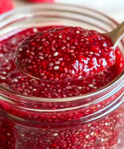 Sugar-Free Raspberry Jam – 5 Minutes, No Cook, No Carb Crash
