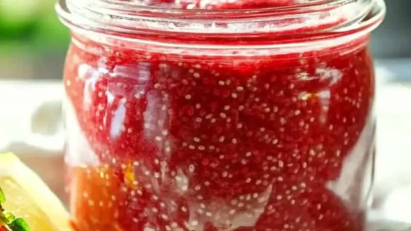 Sugar-Free Strawberry Jam – Low-Carb, Fruity, and Actually Spreadable