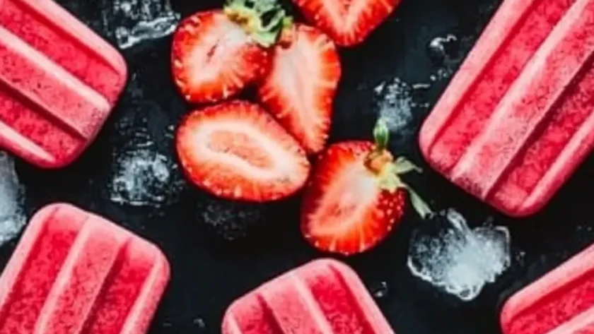 Sugar-Free Strawberry Popsicles – Just 3 Ingredients and Almost No Carbs