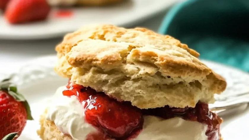 Sugar-Free Strawberry Shortcake – Fluffy, Creamy, and Naturally Sweet