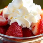 Sugar-Free Whipped Cream – Light, Fluffy, and Just Sweet Enough