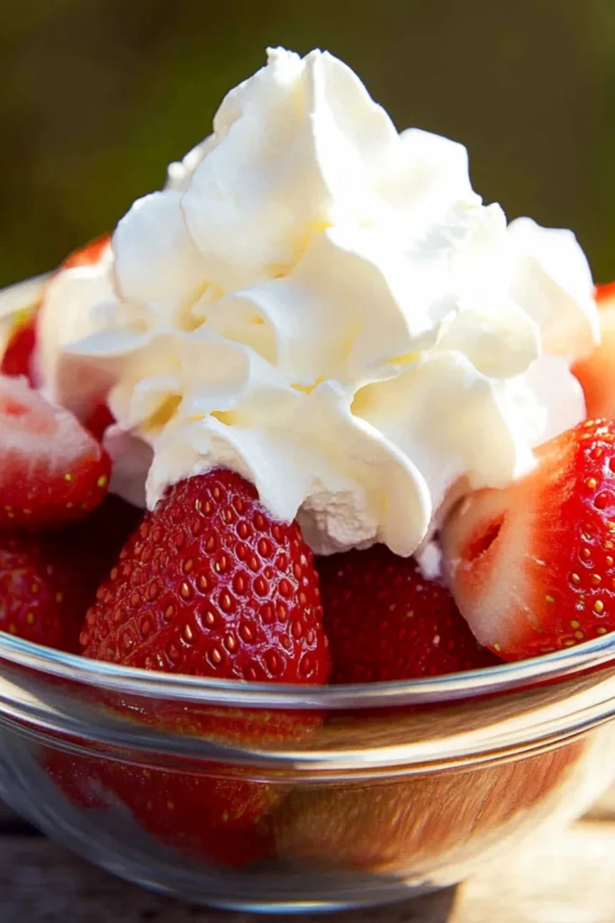 Sugar-Free Whipped Cream – Light, Fluffy, and Just Sweet Enough