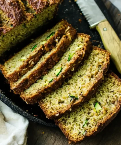 Sugar-Free Zucchini Bread – Moist, Low-Carb, and Actually Fluffy