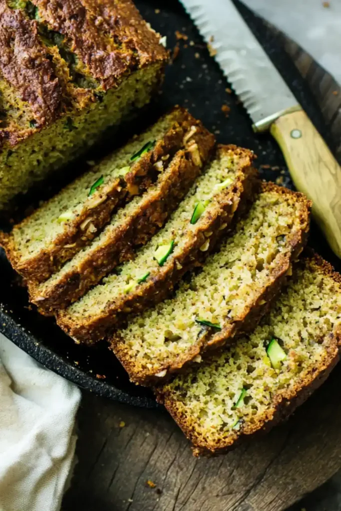 Sugar-Free Zucchini Bread – Moist, Low-Carb, and Actually Fluffy