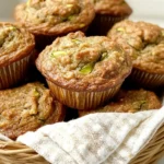Sugar-Free Zucchini Muffins – Low-Carb, Moist, and Breakfast-Approved
