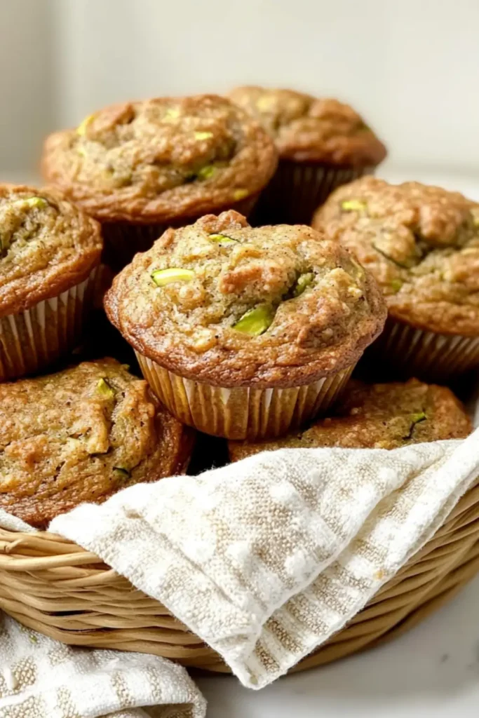 Sugar-Free Zucchini Muffins – Low-Carb, Moist, and Breakfast-Approved