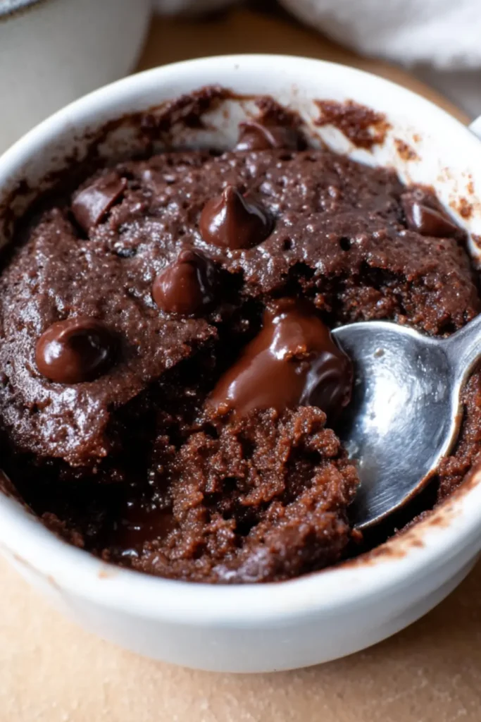 Brownie Mug Cake – Sugar-Free, Single-Serve, and Ready in 3 Minutes