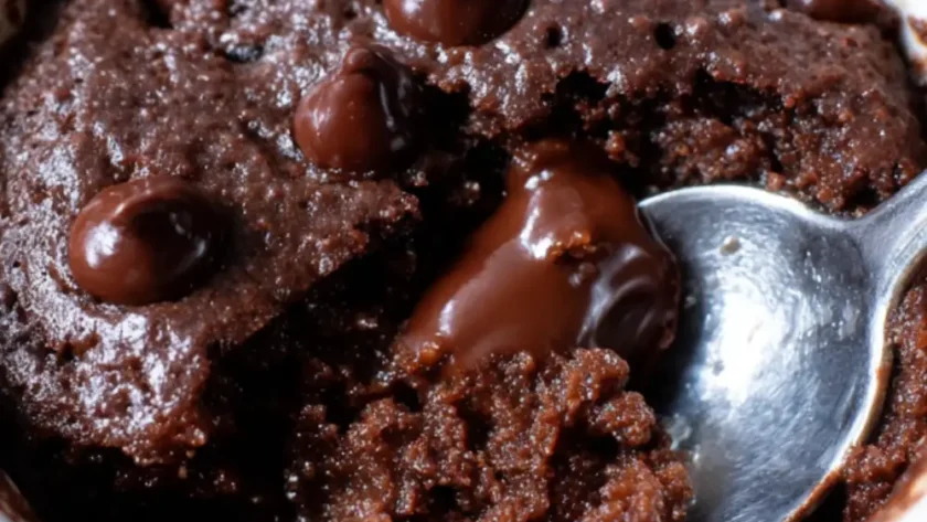 Brownie Mug Cake – Sugar-Free, Single-Serve, and Ready in 3 Minutes