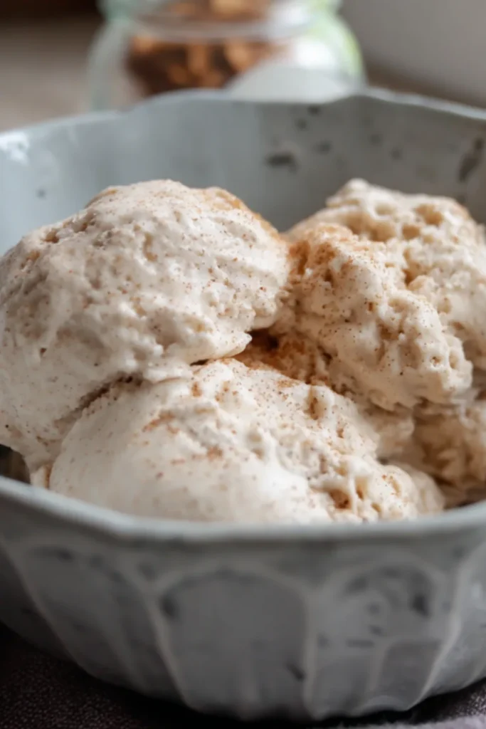 Cinnamon Ice Cream – Sugar-Free, Creamy, and Warmly Spiced