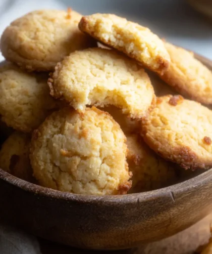 Coconut Flour Cookies – Buttery, Low-Carb, and Blissfully Nut-Free