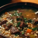 Gordon Ramsay Keto Beef Barley Soup