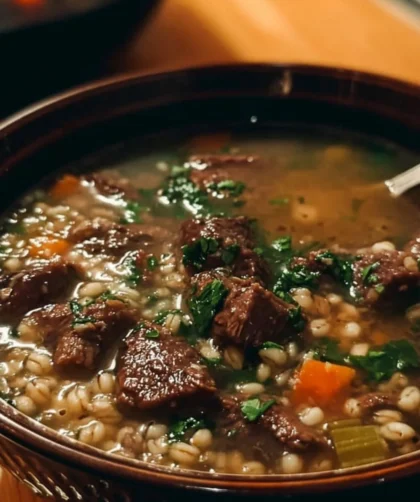 Gordon Ramsay Keto Beef Barley Soup