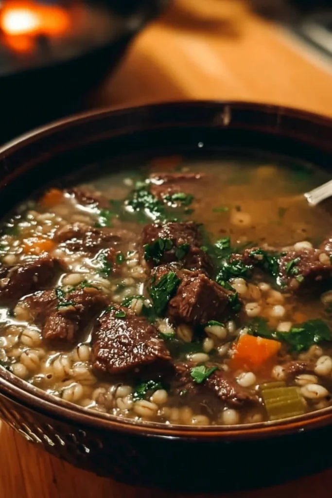 Gordon Ramsay Keto Beef Barley Soup