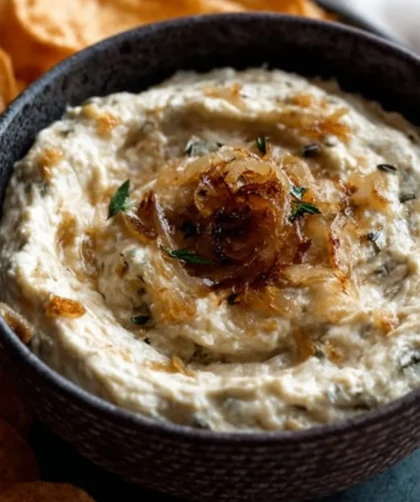 Gordon Ramsay Caramelized Onion Dip – Low-Carb, Keto-Friendly